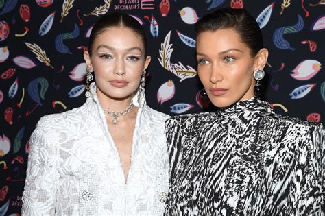 Bella and Gigi Hadid Pose Nude for Versace 